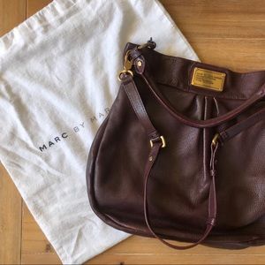 Marc Jacobs Burgundy Leather Crossbody